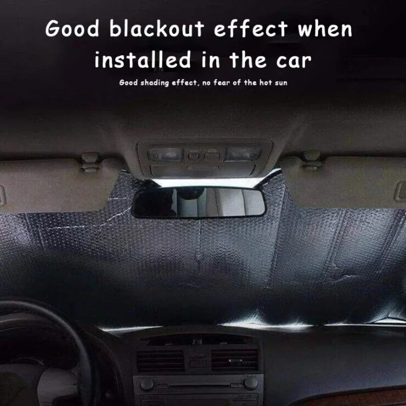 Universal Windshield Sunshade, Foldable Car Front Window Sunshade, Snow Ice Protection Cover, Winter Summer Windshield Shield