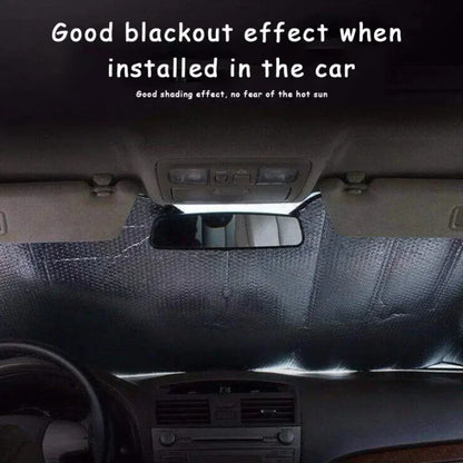 Universal Windshield Sunshade, Foldable Car Front Window Sunshade, Snow Ice Protection Cover, Winter Summer Windshield Shield