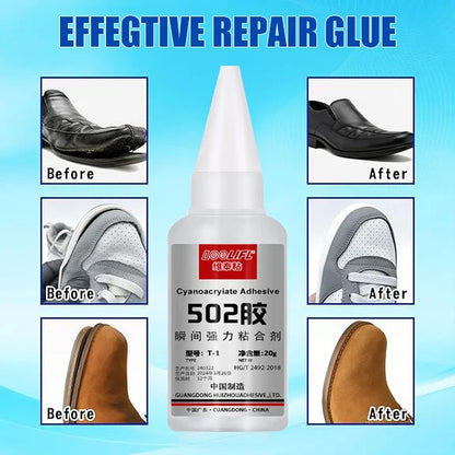 10pcs Super Adhesive 502 Transparent Adhesive, suitable for DIY toys, handicrafts, shoes, paper, wood, plastic, and everyday quick repairs