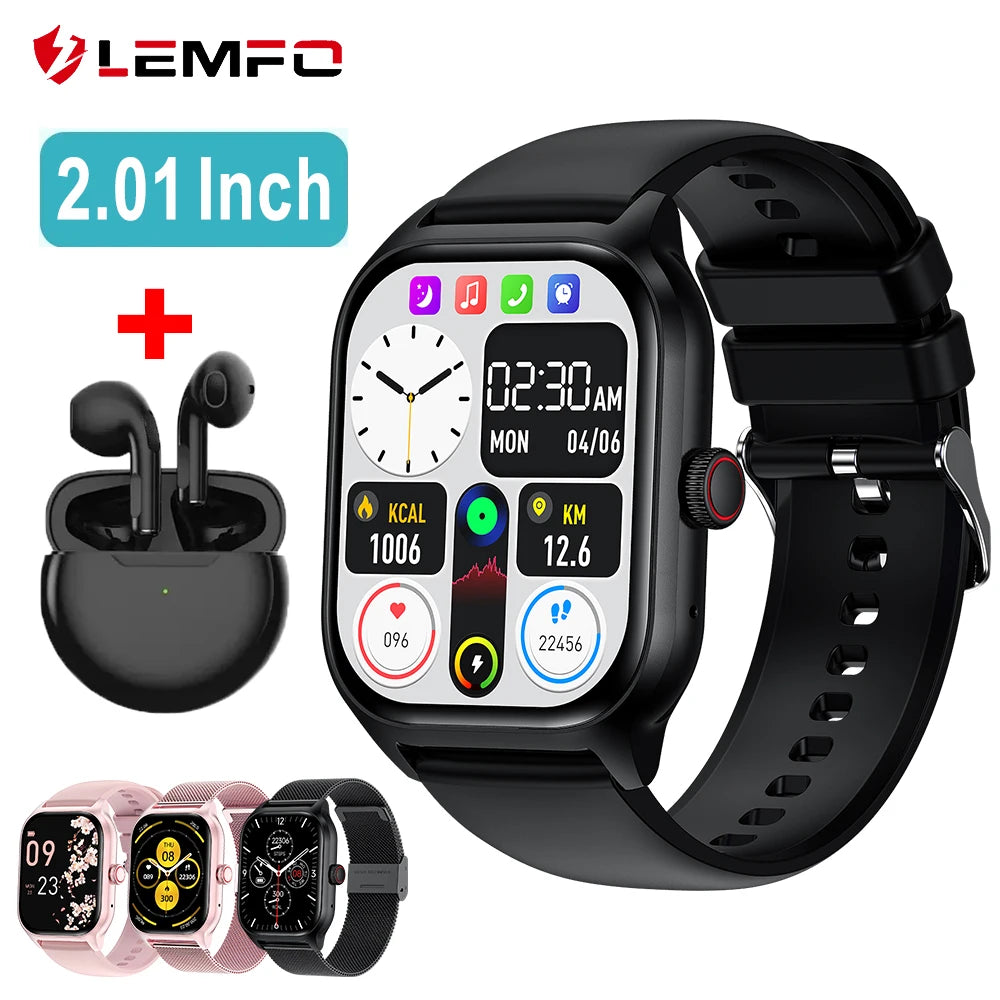 Smart Watch, Android Gift, Bluetooth Call Smartwatch, Touch Dial, Music, Fitness Tracker, Sports Watches, LEMFO LT10