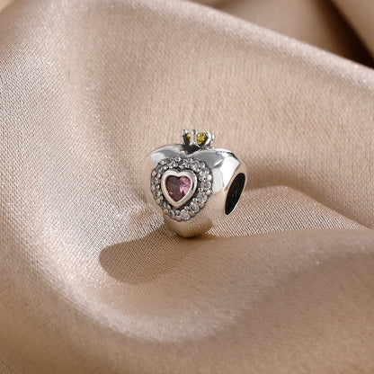 Hot selling 925 Silver Cake Cup Dog Claw Gift Box Pendant Beads, Fit DIY Women's Jewelry Accessories with European Bracelets