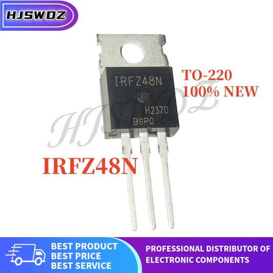 10pcs IRFZ24N IRFZ34N IRFZ44N IRFZ46N IRFZ48N TO-220 IRLZ24N IRLZ34N IRLZ44N IRLZ46N IRLZ48N IRF3205 IRF9540 MOSFET In Stock