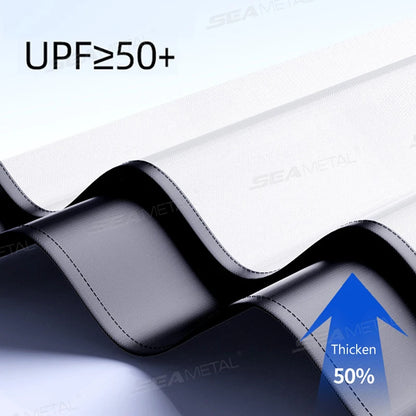 Car Sun Shade UV Protector, Reflective Fabric Car Window Sunshade, Front Rear Back Window Sun Visor, Summer UV Protection, SEAMETAL
