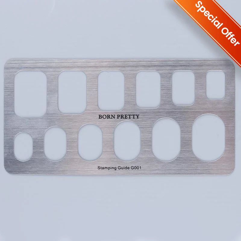 BORN PRETTY Stamping Plate Snowflake Winter Christmas Flower Snakes Design For Nail Polish Printing Template Tools Supplies