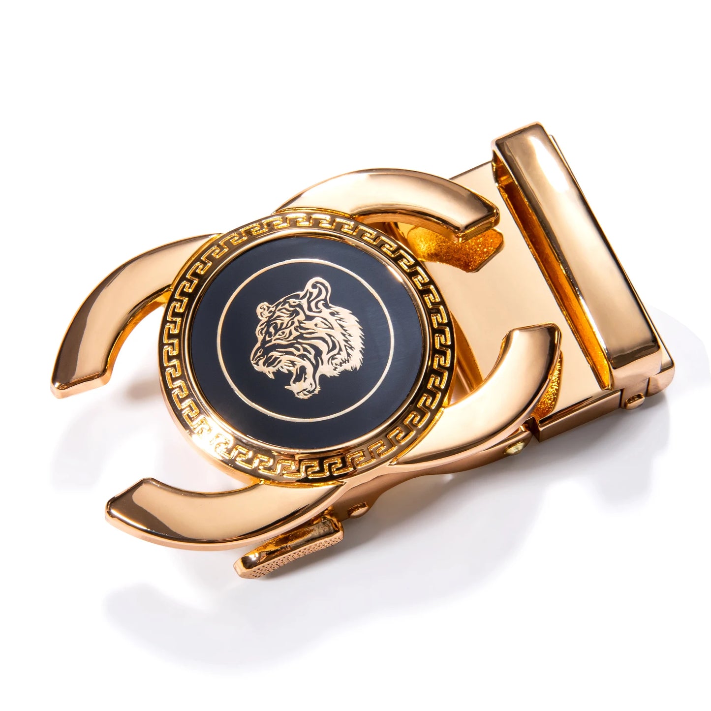 60 Kinds Metal Mens Relacement Belt Buckles Button Sliding Buckle Without Belt Black Gold Blue for 3.5 cm Ratchet Belts ONLY