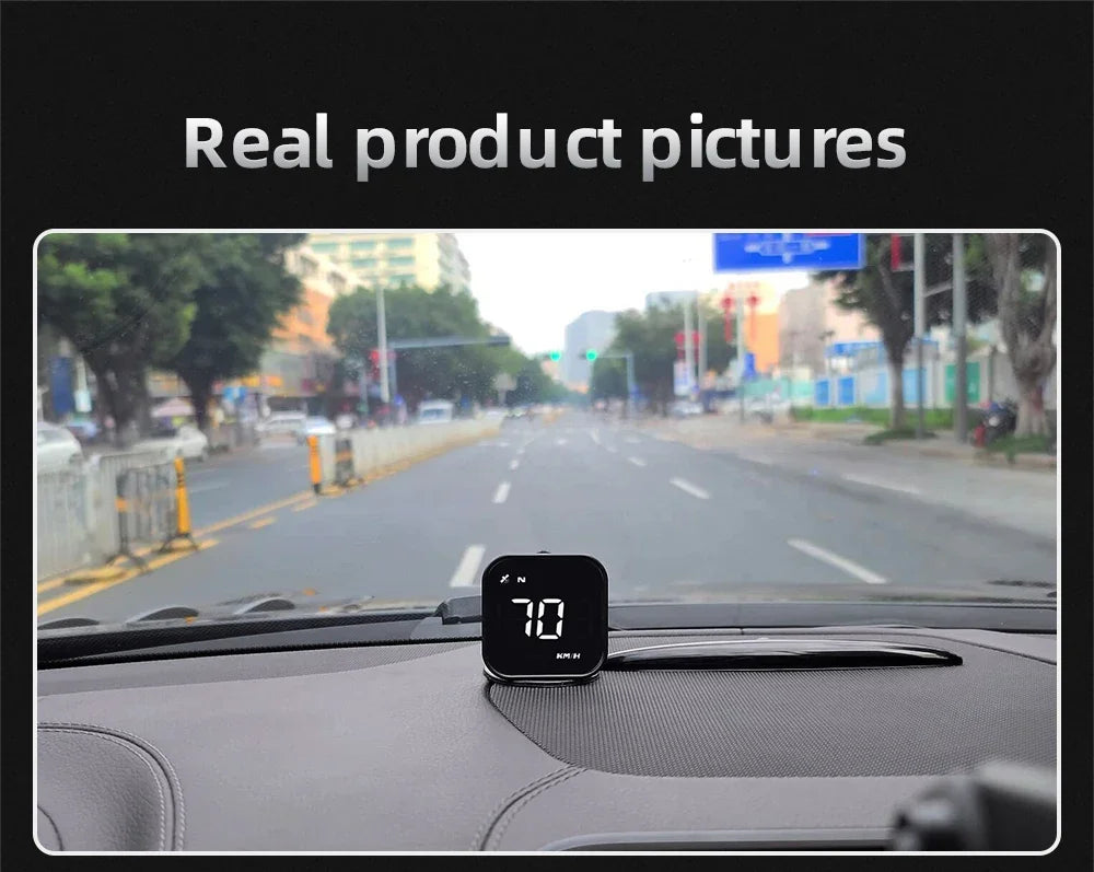 G4S GPS Smart Gauge Head-Up Display for HUD Auto Computer Speedometer Display KMH MPH Time Compass Car Electronics for All Cars