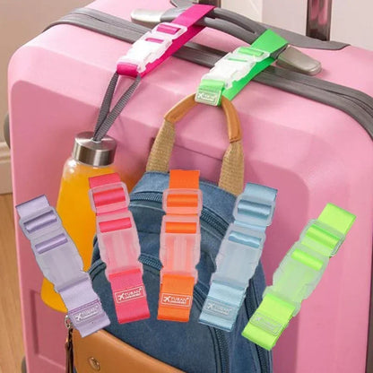 1/2Pcs Adjustable Luggage Straps Accessories Hanging Buckle Straps Suitcase Bag Straps (New and old logos shipped randomly)
