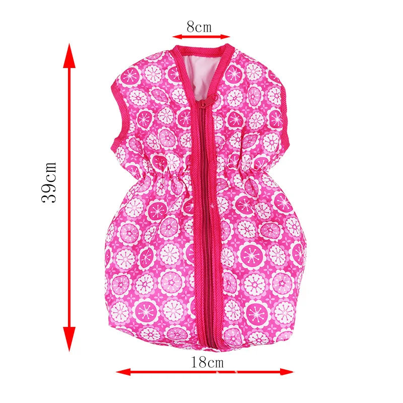 Doll accessories for 15-17 inch newborn doll backpack, seat towel, blanket, toy diaper, panties bag