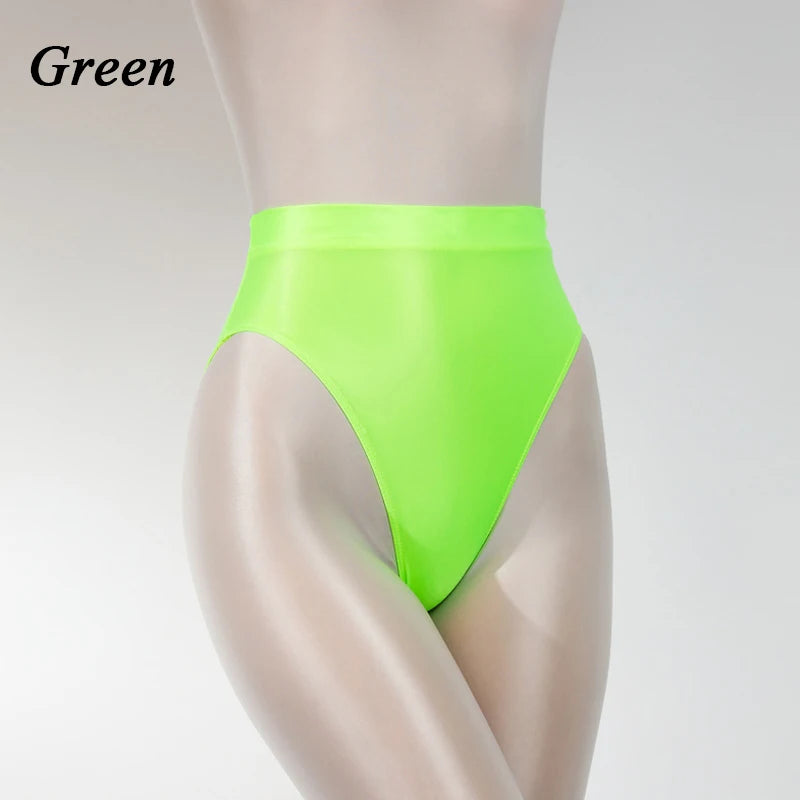 Women Elastic High Waist Panties Summer Slimming Belly Contracting Underwear Sexy Panties High Rise Breathable Knicker