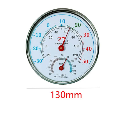 3-in-1 Wall-Mounted Household Barometer Thermometer Hygrometer Weather Station Hanging Pressure hPa Gauge Air Weather Instrument