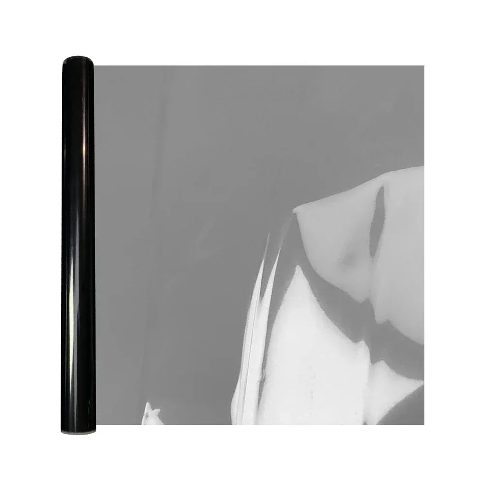 Gloss Transparent Light Black Smoke PVC Film Tint, 30 X60cm, Headlight Taillight Wrap Cover Film, Foil Sticker Cover, Car Styling