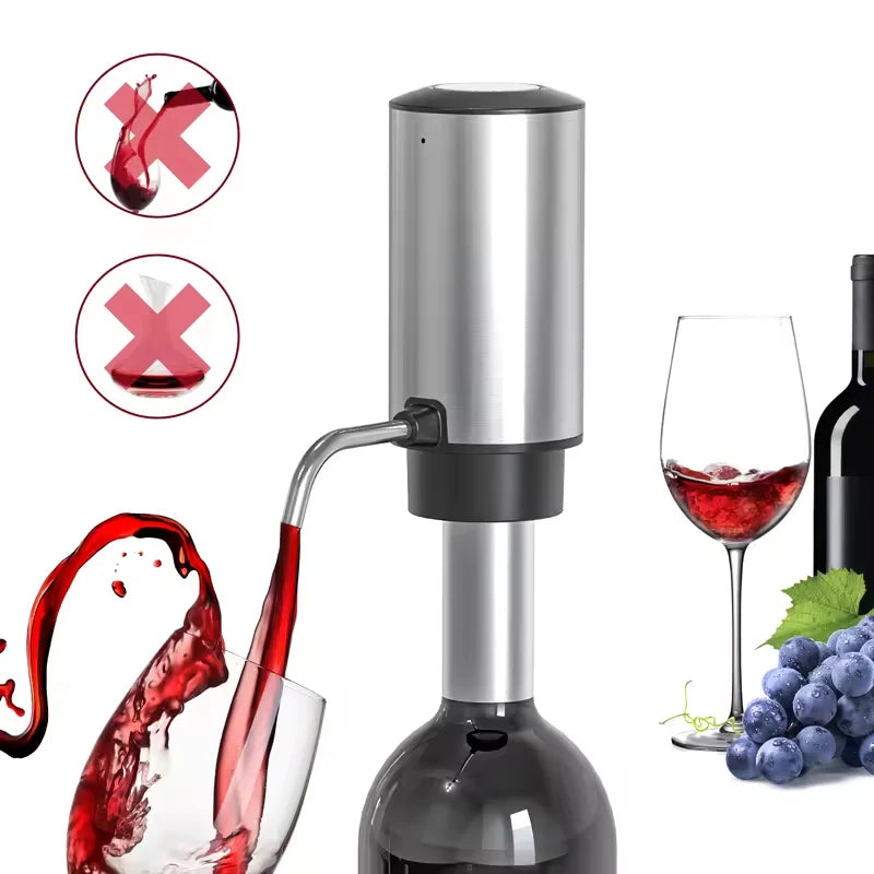 Intelligent Electric Wine Aerator and Dispenser Automatic Wine Dispenser Bar Tools TYPE-C Rechargeable