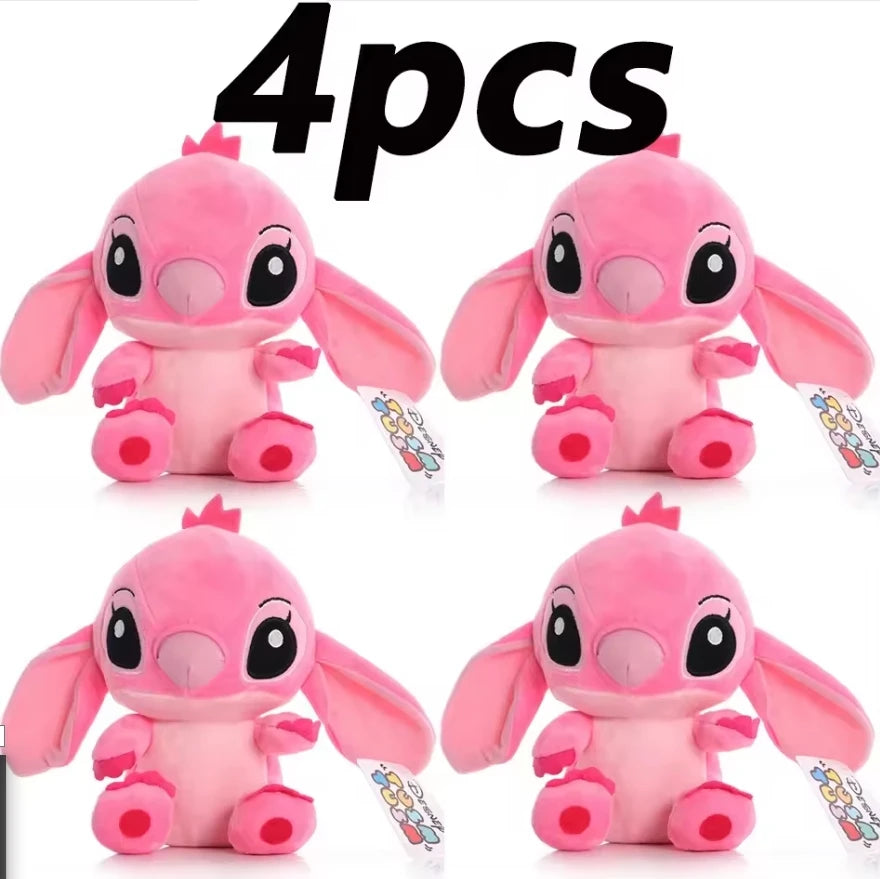 12cm 18cm 25cm Modelos de Peluches de Stitch Muñecos de Peluche de Dibujos Animados Juguetes de Peluche de Anime para Bebés Lindos Regalos de Cumpleaños para Niños