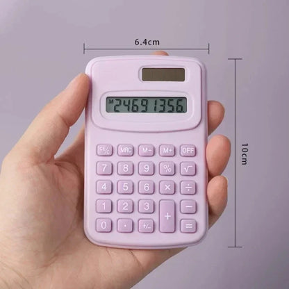2026 New Small Calculator Silent Calculator Mini Version Learning Auxiliary Portable Calculator