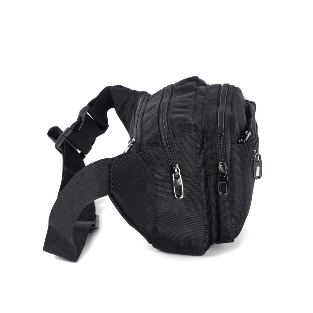 Waist Pack, Casual Functional Fashion Men Waterproof Fanny Pack, Women Belt Bum Bag, Male Phone Wallet Pouch Bags, Unisex 98011