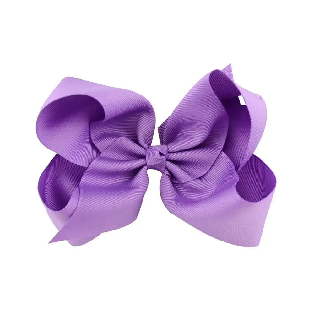 1PC Grosgrain Ribbon Solid Color Hair Bows Clip Girls Hair Clips Hairpins Barrettes Kids Baby Hair Accessories Wholesale
