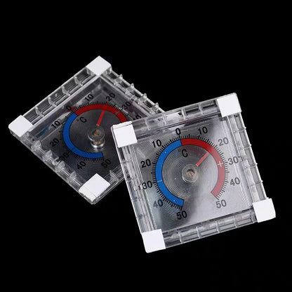 No Battery Dial Thermometer Outdoor Indoor Window Wall Temperature Thermometer -50°C~50°C Home Graduated Disc Measurement