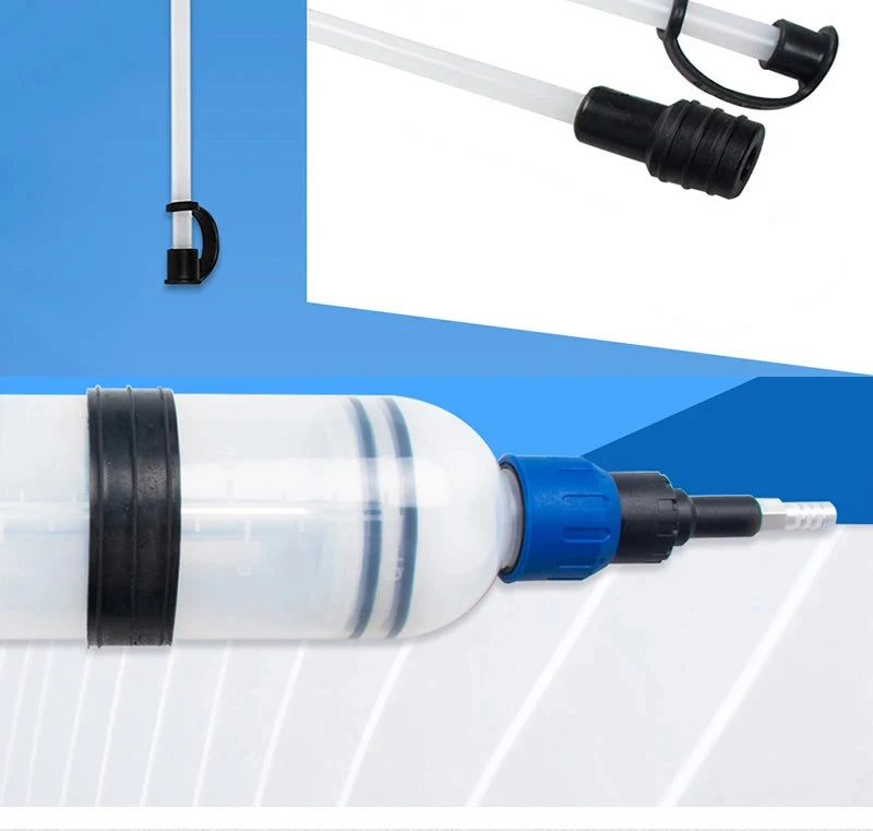 100/200/500/1500ml Car Engine Oil Change Syringe Bottle Transfer Automotive Fuel Extraction Pump Hand Tool Oil Extractor Pump