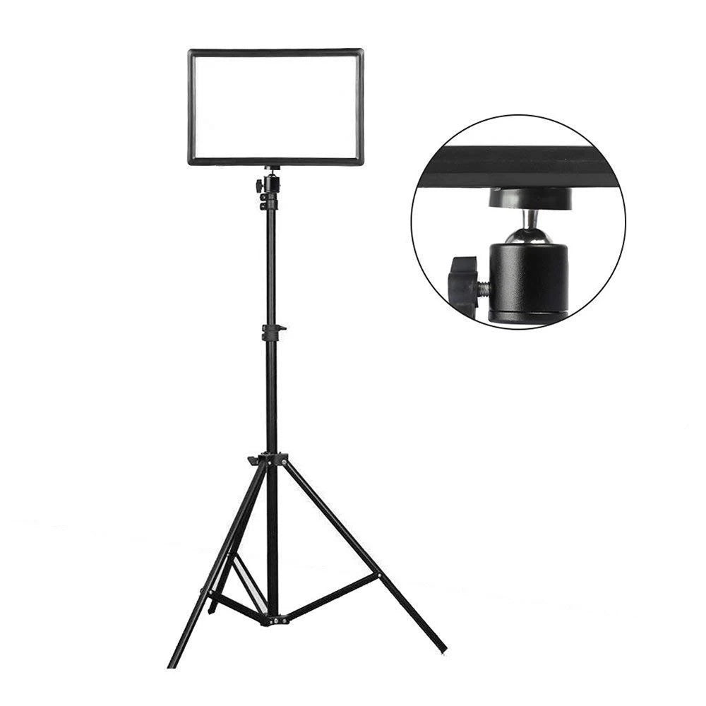 Mini Ball Head 360° Rotating Mount with 1/4" Screw Tripod Swivel Adapter for DSLR Cameras Tripods Monopods Live Streaming Light