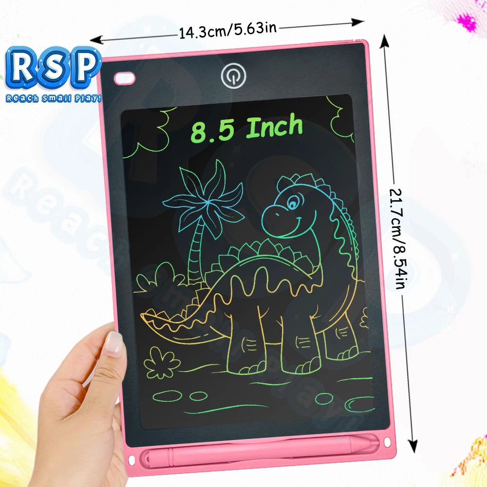 RSP 8.5 Inch Drawing Tablet LCD Writing Board For Kids Boys Girls Montessori Educational Toys Magic Doodle Board Birthday Gifts