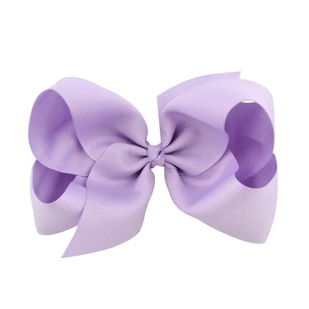 1PC Grosgrain Ribbon Solid Color Hair Bows Clip Girls Hair Clips Hairpins Barrettes Kids Baby Hair Accessories Wholesale