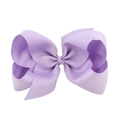 1PC Grosgrain Ribbon Solid Color Hair Bows Clip Girls Hair Clips Hairpins Barrettes Kids Baby Hair Accessories Wholesale