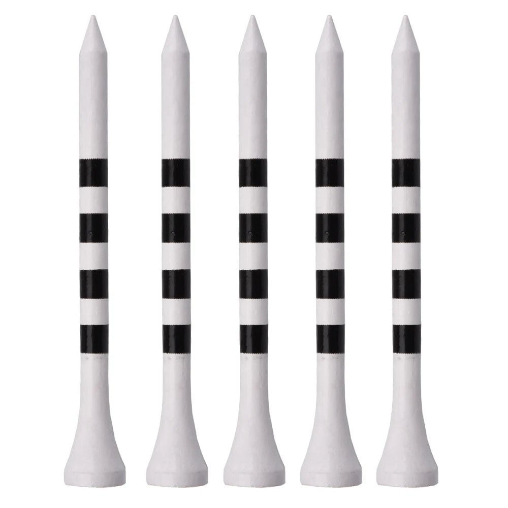 100pcs/bag professional bamboo golf Tee, the strength is 5 times that of ordinary Tee, more durable and more stable