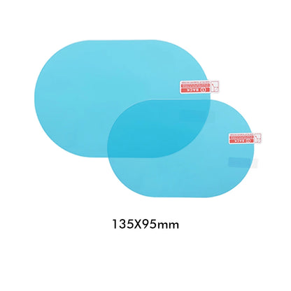 Car Rainproof Anti Fog Sticker, Car Rainproof Film, Clear Window Waterproof Film for Car Motorcycle, Mirror Film Accessories