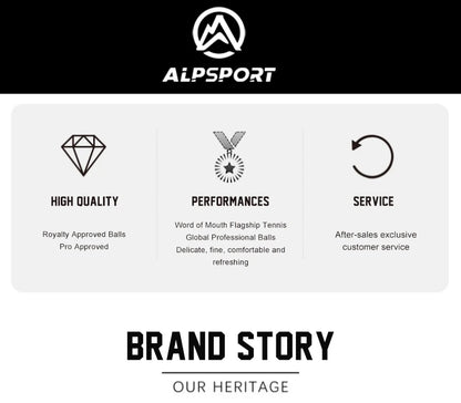 Carbon Fiber Tennis Racket, T800 18K-Professional Grade with Bag&Strap Lightweight Training Racquet for Adults Men&Women, ALPSPORT