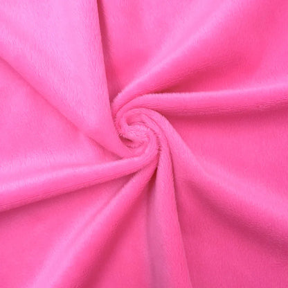 Big Size Solid Color Short Plush Velvet Fabric Super Soft Diy Handmade Home Textile Toy Apparel Cushion Pillow Blanket Material