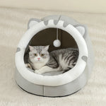 Cama Súper para Gatos, Casa Cálida para Mascotas, Cueva para Gatitos, Cojín, Casa para Gatos, Cesta Cálida para Perros Durmientes, Tienda de Campaña Pequeña, Cama para Perros, Colchoneta para Gatos