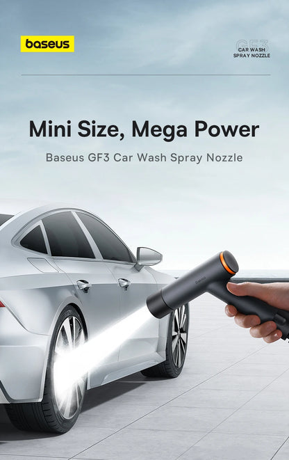 Water Gun, Car Wash Gun, High Pressure Washer Cleaner Supplies, Watering Spray Sprinkler and Nozzle Water Jet, Garden Washer, Baseus