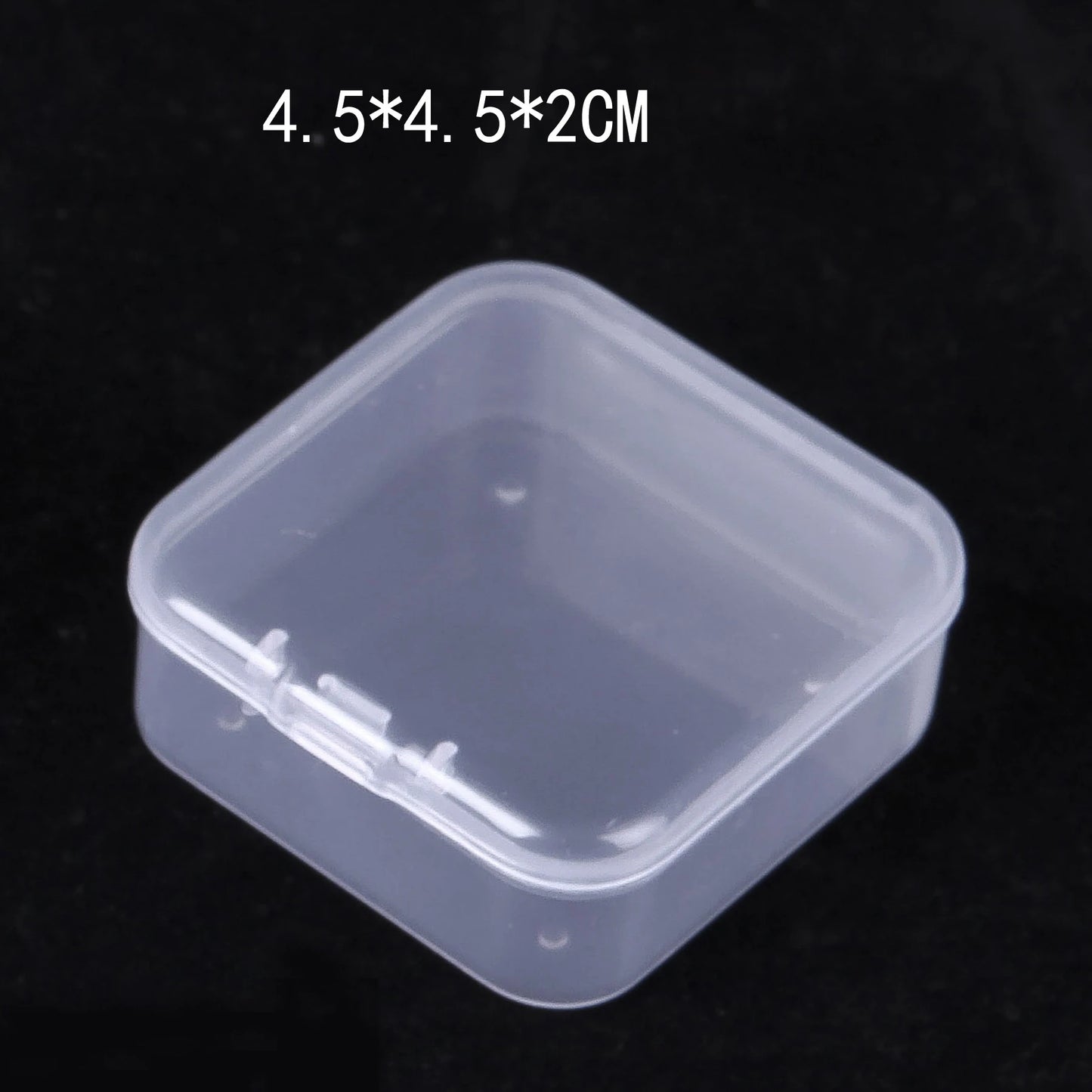 Plastic Transparent Storage Box Jewelry Beads Container Jewelry Tools Accessories Box Small Items Sundries Organizer Case