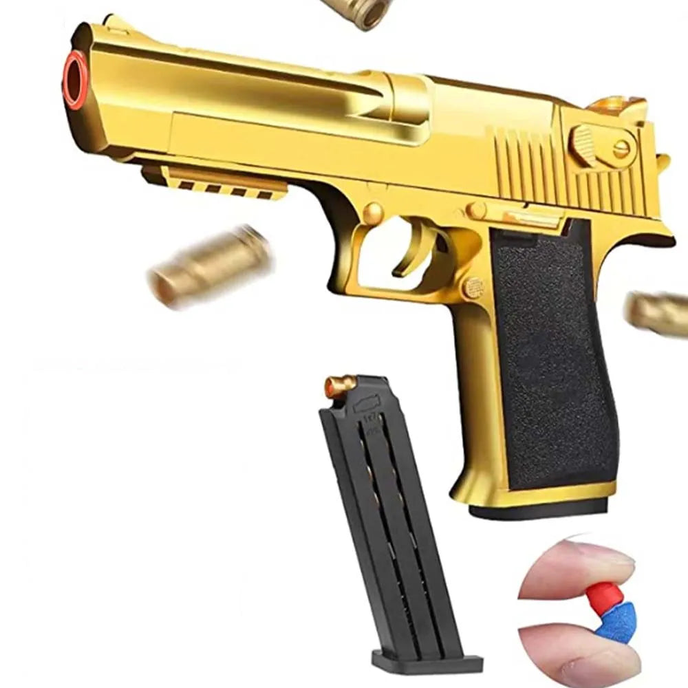 Desert Eagle Toy Guns For Kids Boys Shell Ejecting Pistol Blaster Gun Birthday Gifts Dropshipping Australia