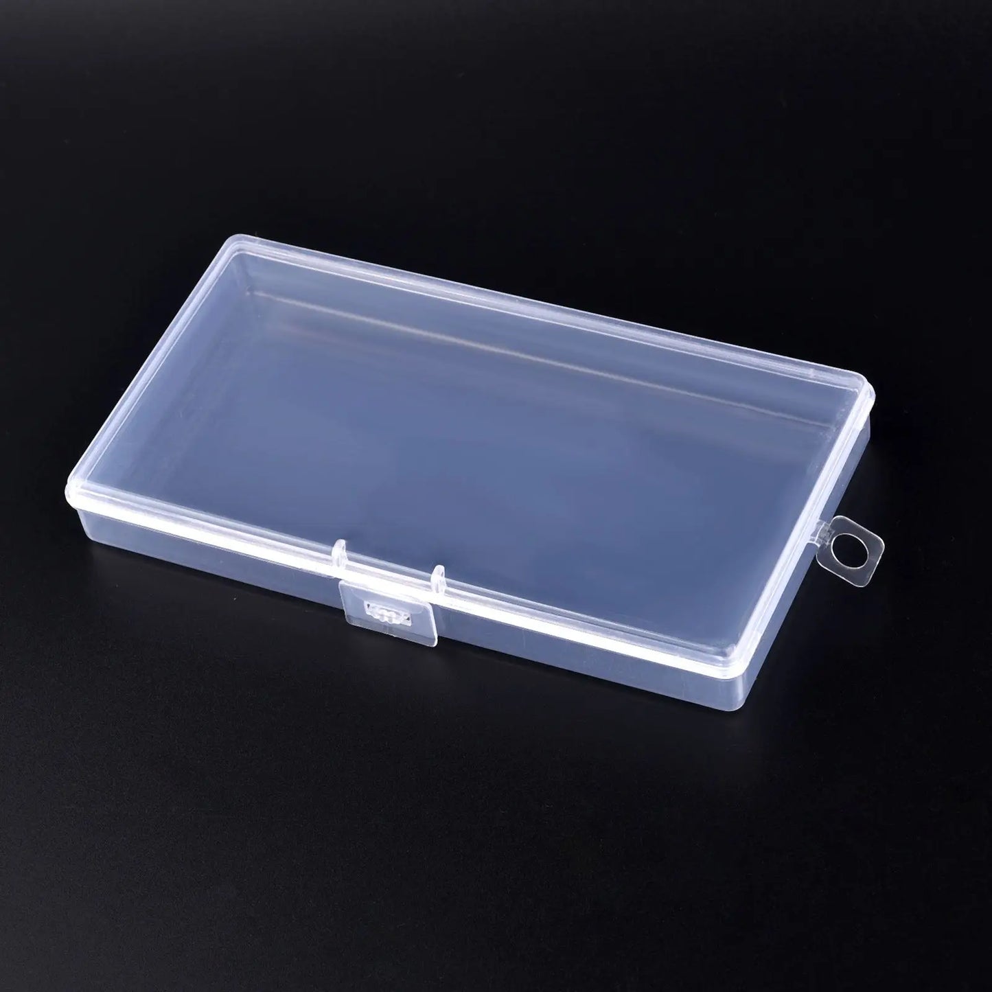 Plastic Transparent Storage Box Jewelry Beads Container Jewelry Tools Accessories Box Small Items Sundries Organizer Case