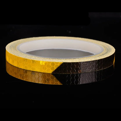 Safety Warning Stickers for Night Riding-Walking-Car-Helmet, Waterproof High Visibility Reflector Tape, Reflective Stickers, 1cmx8m