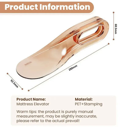 Sheet Changing Portable Tool, Mattress Lifter, Ergonomic Mattress Wedge Lifter, Bed Aid Domestic Mattress Lifting Aid