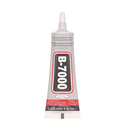 15/50/110ml B-7000 Glue Safety Materials, Epoxy Resin Repair, Cell Phone Touch Screen Jewelry Craft Liquid Adhesive, T-7000
