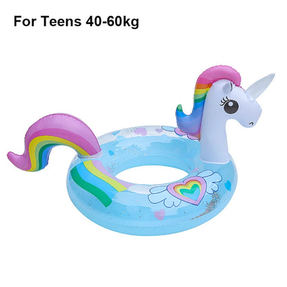 ROOXIN Swimming Ring Adult Water Play Tube Inflatable Swimming Seat Swimming Circle Pool Float Beach Party