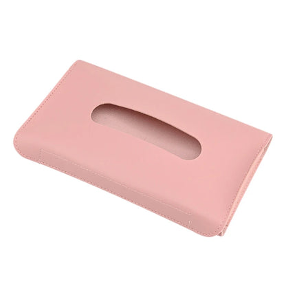Elegant & Convenient Car Tissue and Mask Holder: Universal Sun Visor Attachment, Hygiene On-The-Go, Enhances Interior Decor