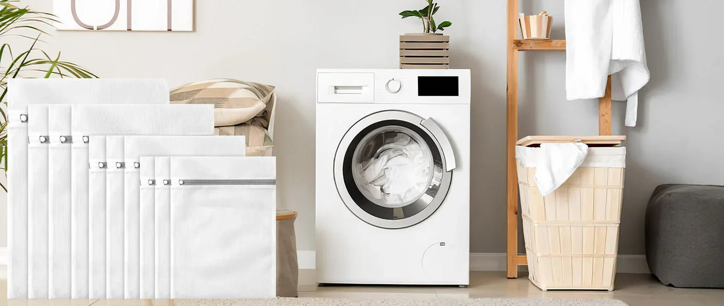 Fine Net Laundry Bag, Clothing Care Washing Machines Dirty Laundry Basket, Travel Shoes Mesh Bags, Woman Bra Clothes Organizer