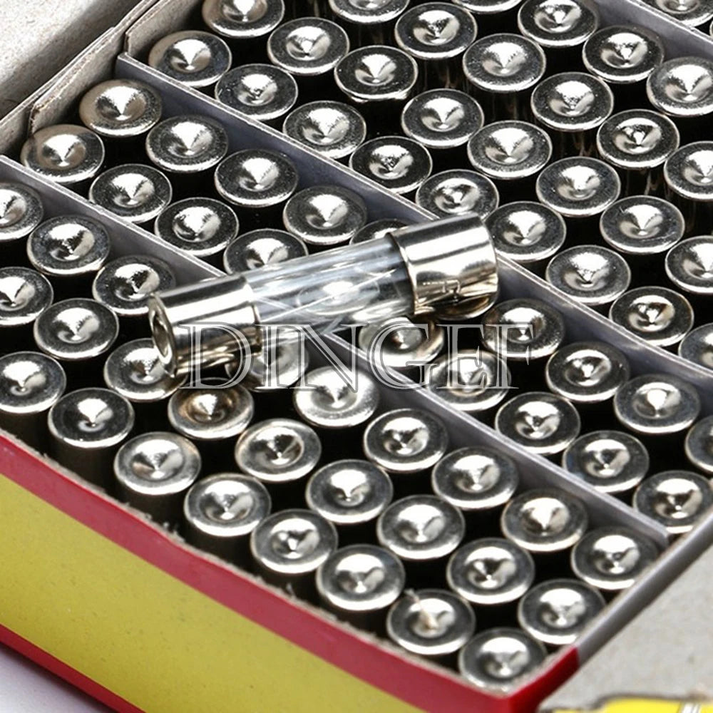 100PCS, 5*20mm 6*30mm Fast Blow Glass Tube Fuses, 5x20mm 6x30mm 250V 0.5A 1A 2A 3A 4A 5A 6A 8A 10A 15A 20A 25A 30A 0.75A AMP Fuse