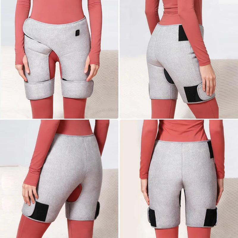Red Light Therapy Hip Massager - 3-Gear Heat & Vibration, For Recovery & Warmth, Relieves Muscle Stiffness, For Recovery & Daily Care