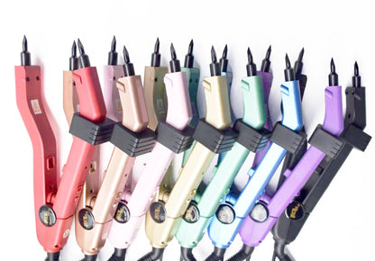 L609 A/B /C Adjustable Extension Tongs 1 Pcs Fusion Iron Hair Connectors Keratin Bonding Keratin Welding Machine Hair Salon Tool