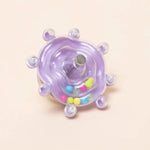 Interactive Parrot Toy Bird Cage Toy for Parrots Rotating Treat Dispenser, for Mental Stimulation and Entertainment