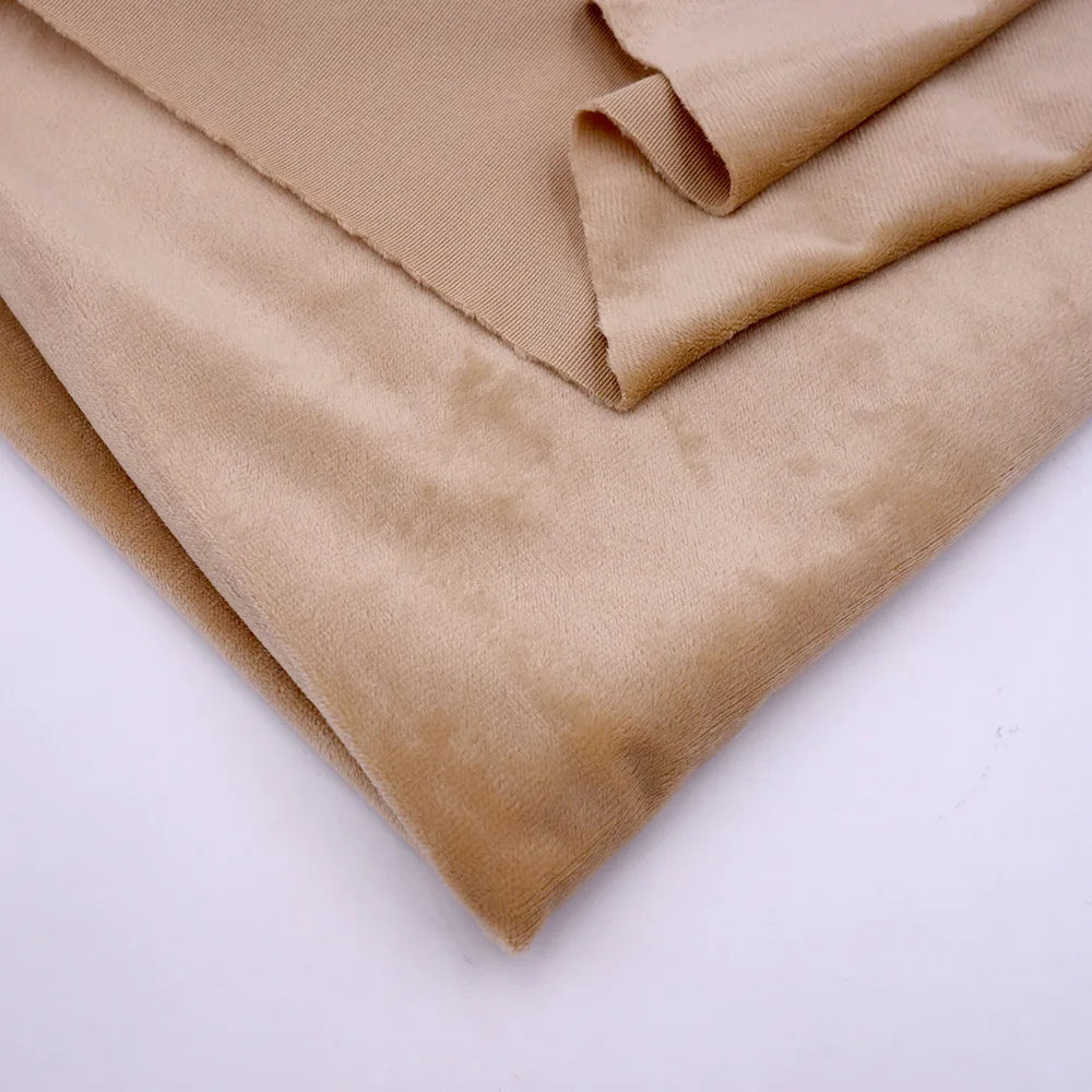 Tela Minky de 160 cm/63 pulgadas de ancho, tela de felpa súper suave para muñecas y franela suave para juguetes de bricolaje, se vende por metros