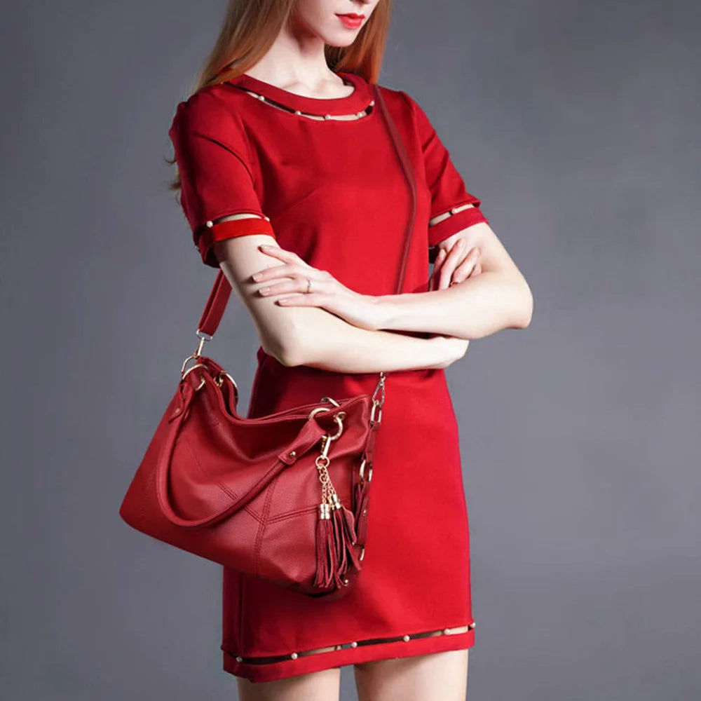 Women Real Leather Handbags Women Messenger Bags Designer Crossbody Bag Women Top-handle Bags Tote Shoulder Bags Women's Bags