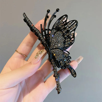 New Fashion Fine Luxury Metal Butterfly Elegant Hairpin for Women Girl Hair Accessories Headdress Wholesale