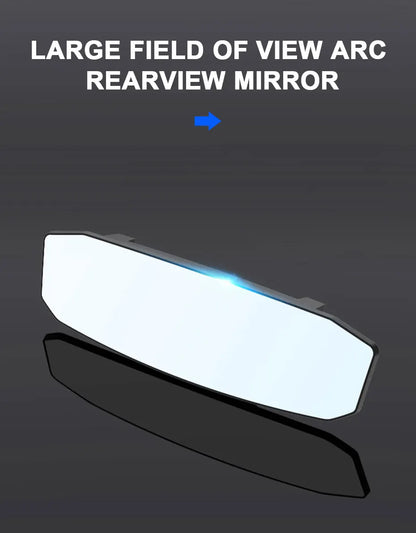 SEAMETAL Espejos de coche para bebé, espejo retrovisor interior, espejo retrovisor gran angular convexo, espejo antideslumbrante de gran visión, monitor auxiliar