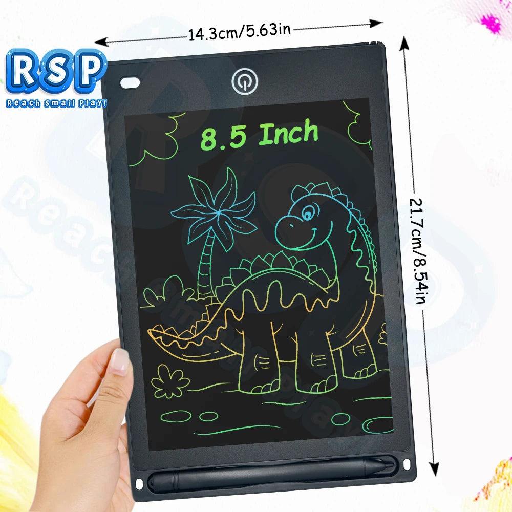 RSP 8.5 Inch Drawing Tablet LCD Writing Board For Kids Boys Girls Montessori Educational Toys Magic Doodle Board Birthday Gifts